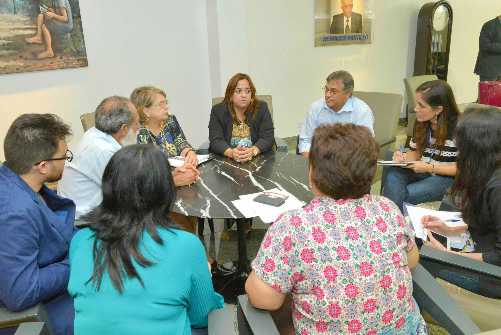 Deputada Eliane Pinheiro recebeu representantes da Educação para discutir projeto