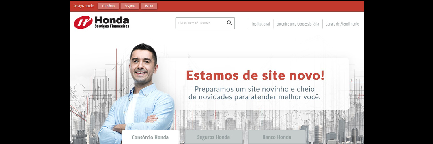 ​Honda apresenta novo site para atender consorciados e clientes do banco da montadora