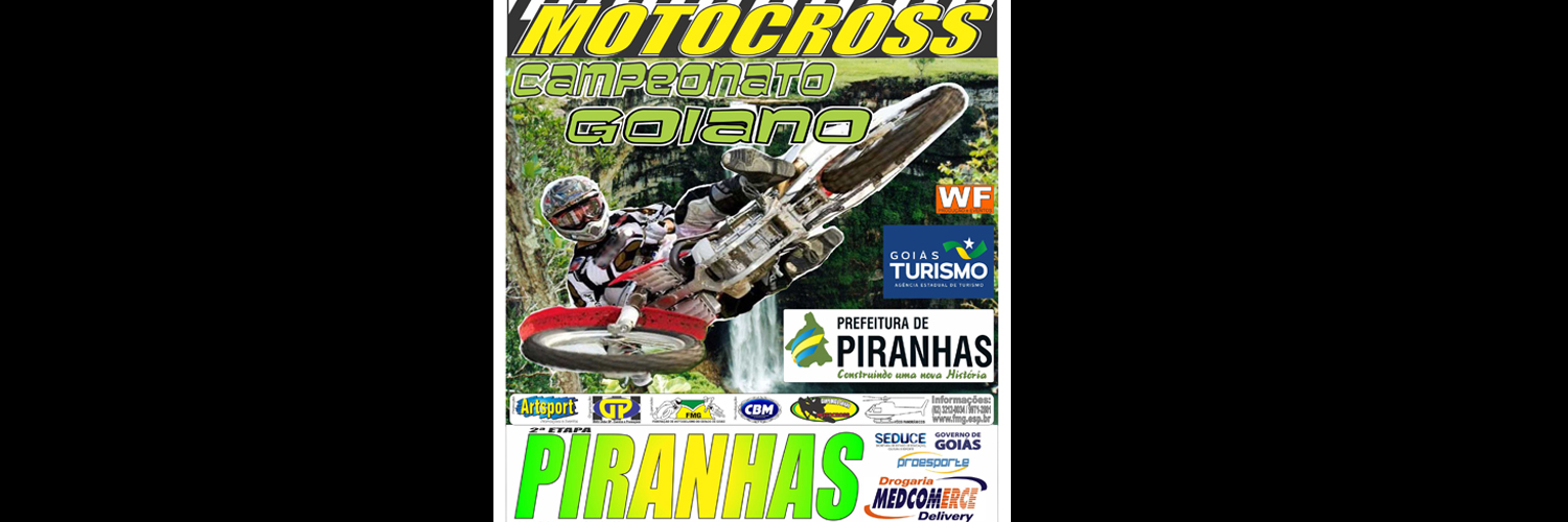 2ª ETAPA DO GOIANO DE MOTOCROSS EM PIRANHAS, CHEGANDO A HORA.