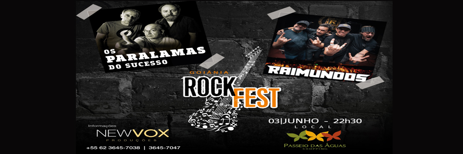 Rock Fest 2016 abre venda de ingressos para shows de Os Paralamas do Sucesso e Raimundos