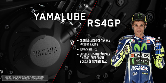 YAMALUBE APRESENTA ÓLEO COM TECNOLOGIA USADA NA MOTOGP