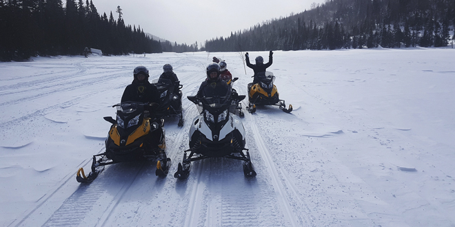 Brasileiros planejam expedição no Canadá com snowmobiles Ski-Doo