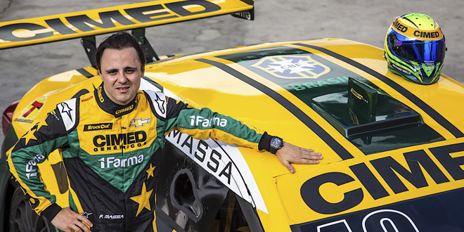 Felipe Massa tem primeiro contato com Stock Car em Interlagos