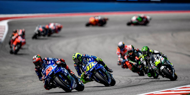 VIÑALES É 2º E ROSSI O 4º COLOCADO NO GP DOS ESTADOS UNIDOS