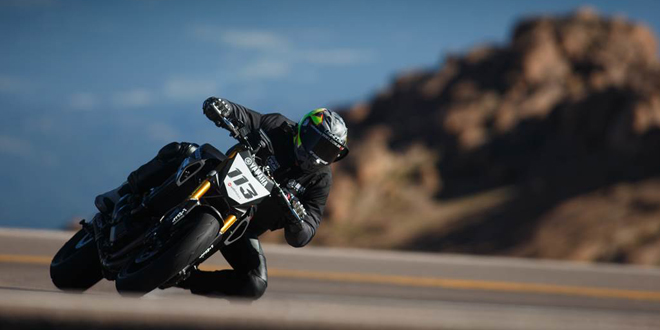 RAFAEL PASCHOALIN CONQUISTA, COM SUA YAMAHA MT-09, O TERCEIRO LUGAR EM PIKES PEAK