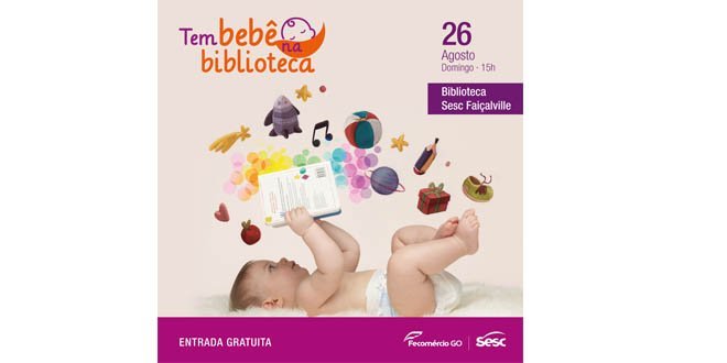 TEM BEBÊ NA BIBLIOTECA