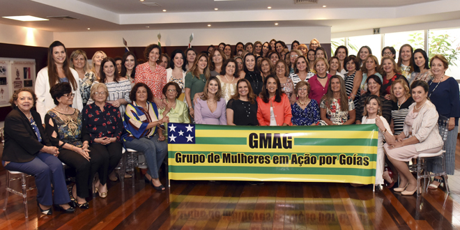 Gracinha Caiado recebe o Grupo de  Mulheres em Ação Por Goiás