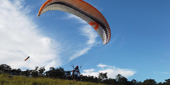 Jandaia sedia competição de esporte radica