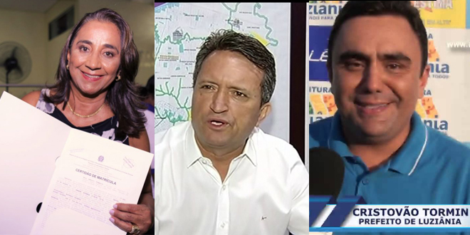 Sônia Chaves, Evandro Magal e Cristóvão Tormin são os prefeitos goianos que pior administram os recursos públicos, aponta TCM