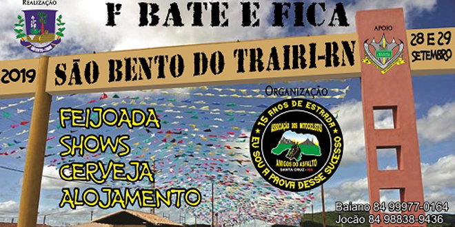 EVENTOS DO MÊS DE SETEMBRO