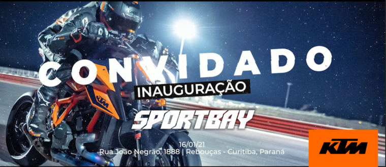 KTM Sportbay será inaugurada neste sábado, em Curitiba (PR)