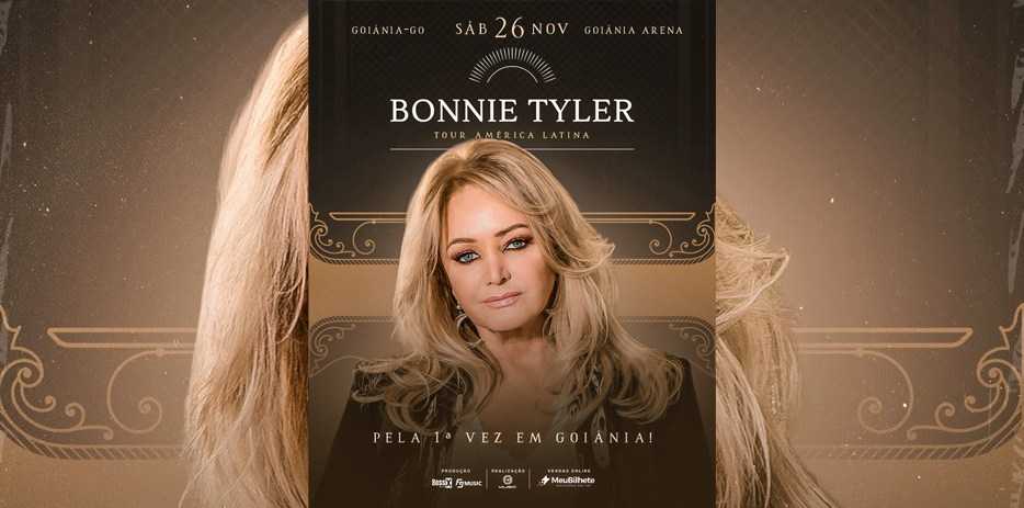 Show da cantora internacional Bonnie Tyler tem ingresso promocional pelo Sesc Goiás